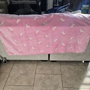 Pink large blanket